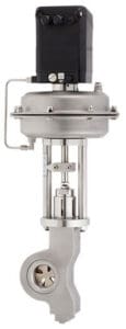 Schubert & Salzer Type 5020 Segmented Disc Valve with Pneumatic Actuator