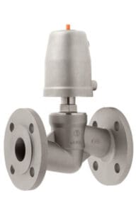 Schubert & Salzer Type 7032 Stainless Steel Flange Valve