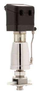 Schubert & Salzer Type 7077 Pinch Control Valve for Endless Tubes with Integrated Positioner