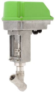 Schubert & Salzer Type 7210 Angle Seat Electric Motor Valve