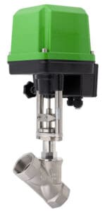 Schubert & Salzer Type 7310 High-Thrust Angle Seat Motor Valve