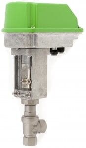 Schubert & Salzer Type 7250 Right Angle Electric Motor Valve